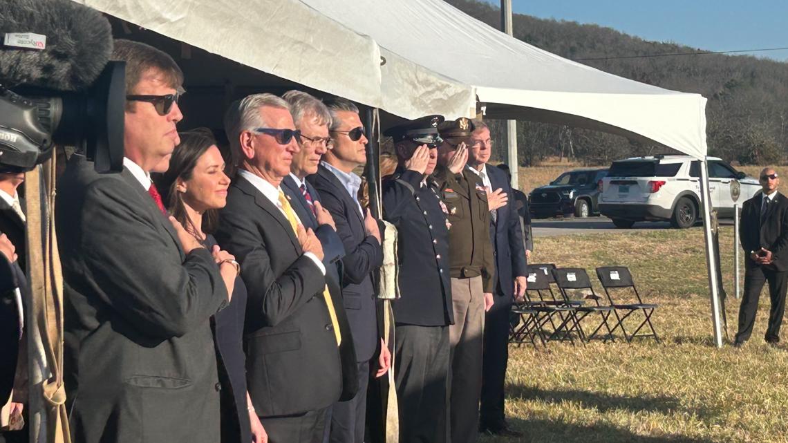 Hegseth in Huntsville for symbolic event in Space Command HQ relocation; meets with local and state leaders.